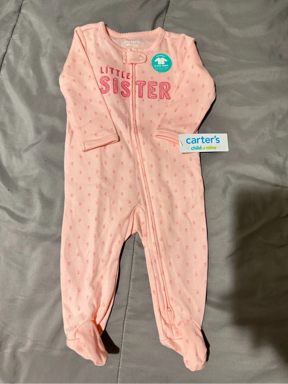 Carter's Soft Pink Two-Piece Baby Set